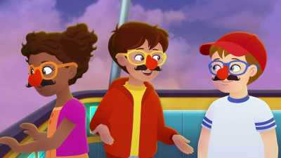So it sounds like we can ride
this sky river back to the West Coast! - The Magic School Bus Rides Again: The Frizz Connection