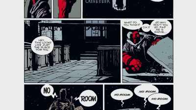 So stick to what you do
and hide behind the artwork. - Mike Mignola: Drawing Monsters