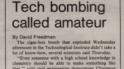 So that tells us, again,
that we're dealing with someone - Unabomber: In His Own Words