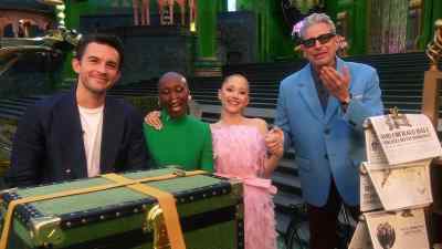 - So... thank you for that.
- Welcome. - Defying Gravity: The Curtain Rises on Wicked