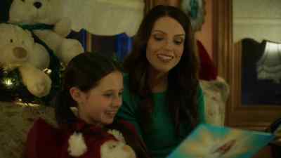 So she thanked the kind angel
and went on her way, - A Novel Christmas
