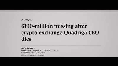 So that if you do die
or something happens to you, - Trust No One: The Hunt for the Crypto King