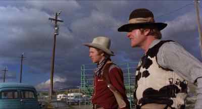 - So that's how they built the tent.
- That's the best they know how. - Bronco Billy
