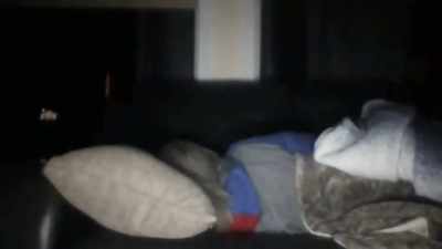 So that's her laying
on the couch right there. - The Osbournes Want to Believe