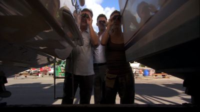 So that's
the dragon lady's den. - Burn Notice