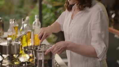 So, that's the garlicky yoghurt - Nigella: At My Table