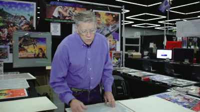 So that's what I worked
with, was acrylic, - Video Game Box Art: The Stories Behind the Covers
