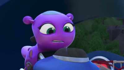 - So that's why everyone kept
speeding away from us - Ricky Zoom