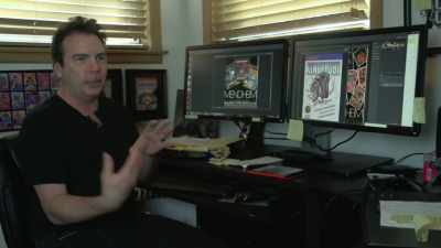 So the actual illustrations, - Video Game Box Art: The Stories Behind the Covers
