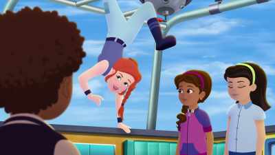 So is the balloon. Air pressure, that is!
Uh-oh! - The Magic School Bus Rides Again: The Frizz Connection