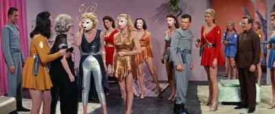 So...the beautiful,
loyal Talleah. - Queen of Outer Space