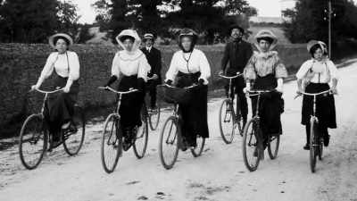 SO THE BICYCLE WAS ACTUALLY
A GREAT CATALYST TO MOVING - Origins: The Journey of Humankind
