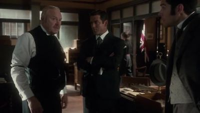 So, the car he saw
belonged to the killer. - Murdoch Mysteries