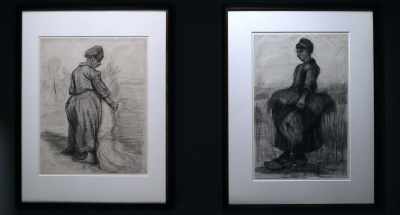 So, the drawings are not
exposed so much, but in fact, - Van Gogh: Of Wheat Fields and Clouded Skies