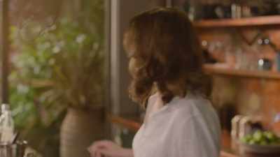So, while the egg's poaching,
I'm going to add the yoghurt. - Nigella: At My Table