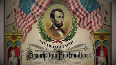 So the emancipation
proclamation actually - Abraham Lincoln