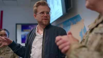 So the entire GPS
constellation is run from this room. - The G Word with Adam Conover