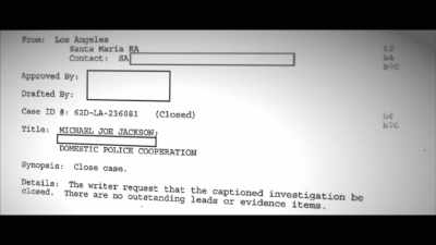 So the FBI files don't exonerate Michael Jackson, - Square One: Michael Jackson
