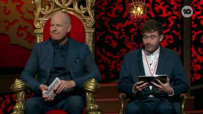 So the final scores for this task - - Taskmaster