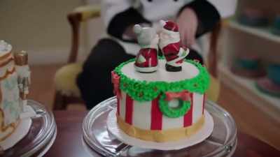 So, the first one had lemon zest
and raspberry filling, - Christmas Waltz