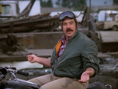 So, the flight attendants - MacGyver