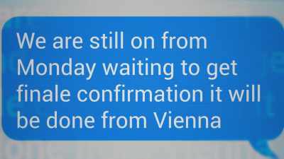 So the interview was
arranged in Vienna. - From Russia with Lev