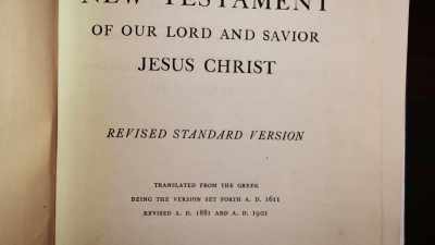 So before The Living Bible
was published in 1971, - 1946: The Mistranslation That Shifted Culture