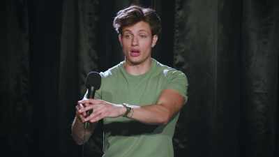 So the middle is the alphabet, right corner is "No" - Matt Rife: Only Fans