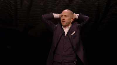 So the moment I hold my head
and say that, - Derren Brown: Miracle