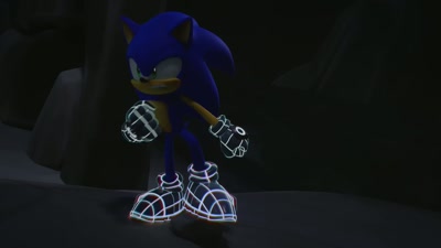 So the only way you're taking my tech
is over my dead... - Sonic Prime