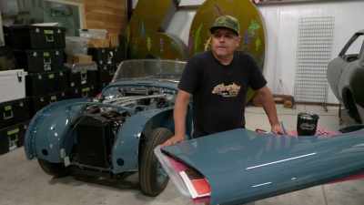 So the plan with this Triumph
is to get it assembled - Shorty's Dream Shop