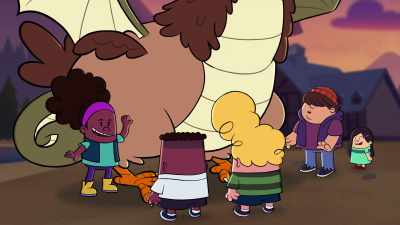 So the rock we turned
into a fake Barfilisk egg - The Epic Tales of Captain Underpants