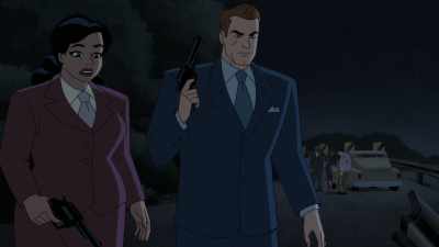 So, the safe house
clearly isn't safe anymore. - Batman: Caped Crusader