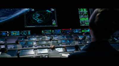 So the satellite
that went rogue - Geostorm