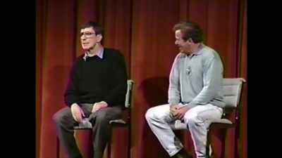So the script was written then
that Spock comes up behind, - For the Love of Spock