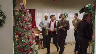 So, after the signal's
received at the studio, - Deck the Halls on Cherry Lane