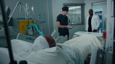 So, the son
is expecting an update. - The Resident
