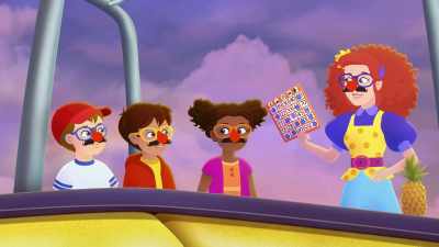 So, the storm's been following us - The Magic School Bus Rides Again: The Frizz Connection