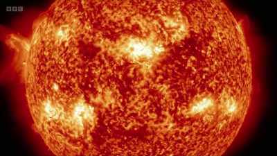 So the sun does have a wind,
it's called the solar wind, - Secrets of Size: Atoms to Supergalaxies
