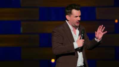 So the surgery, first thing they do
is take the hormones, - Jim Jefferies: High n' Dry