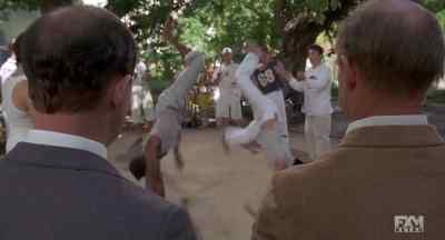So the techniques are
mixed in with the dance? - Only the Strong