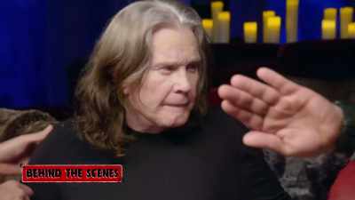 So the thought is people
are coming back in time - The Osbournes Want to Believe