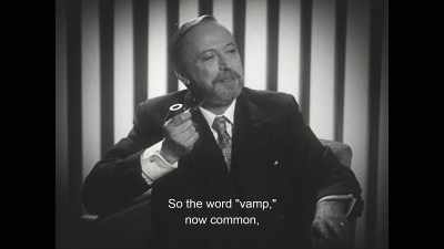 So the word "vamp," now common, - Irma Vep