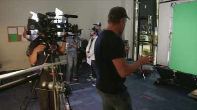 So then how did a geek with
a projector make it possible - Six Degrees with Mike Rowe