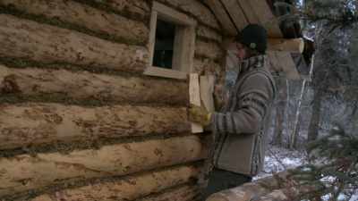 So then, it's just one solid
piece that I just put right up - Life Below Zero: Next Generation