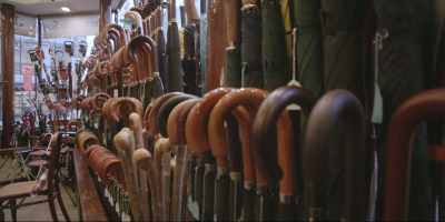 So then they'd be
folded up, they'd be wet - Quintessentially British