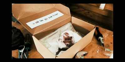 So there is a piece of
cloth wrapped in plastic - The Blackwell Ghost 7