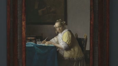 So, there he creates
his little story - Vermeer: The Greatest Exhibition