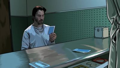So there is no sheep here - A Scanner Darkly