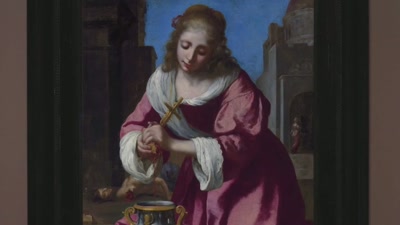 So there is something
where he came into the new society, - Vermeer: The Greatest Exhibition